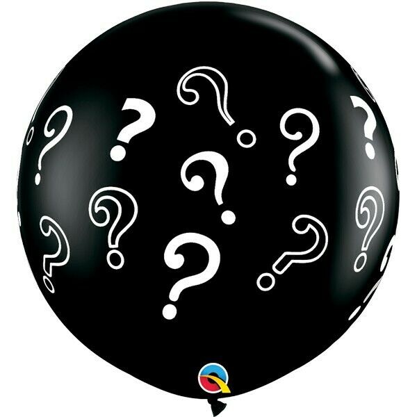 3ft GENDER REVEAL BALLOON - QUESTION MARK