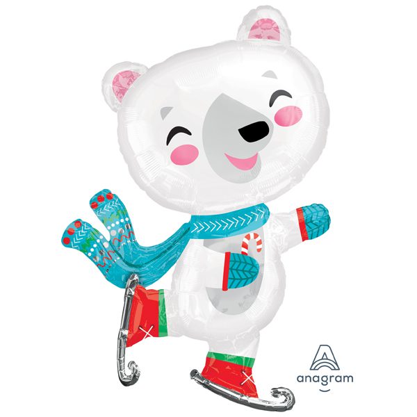 Skating Bear Ballon