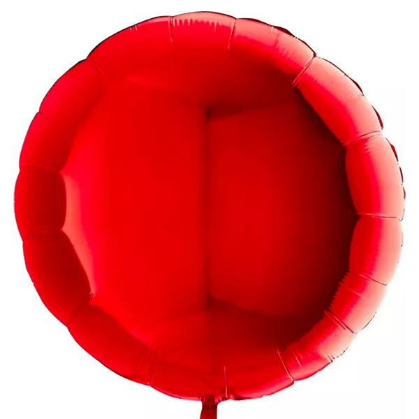 ROUND RED LARGE BALLOON