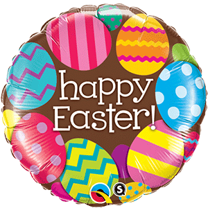Easter Eggs & Chocolate Balloon