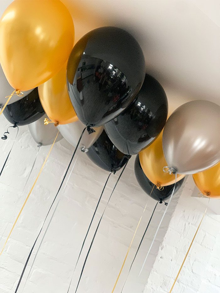 CEILING BALLOONS GLITZ & GLAM