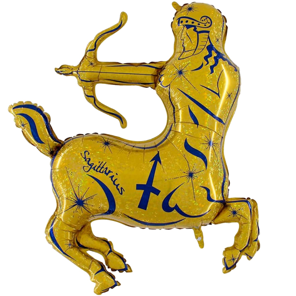 Sagittarius Zodiac Gold