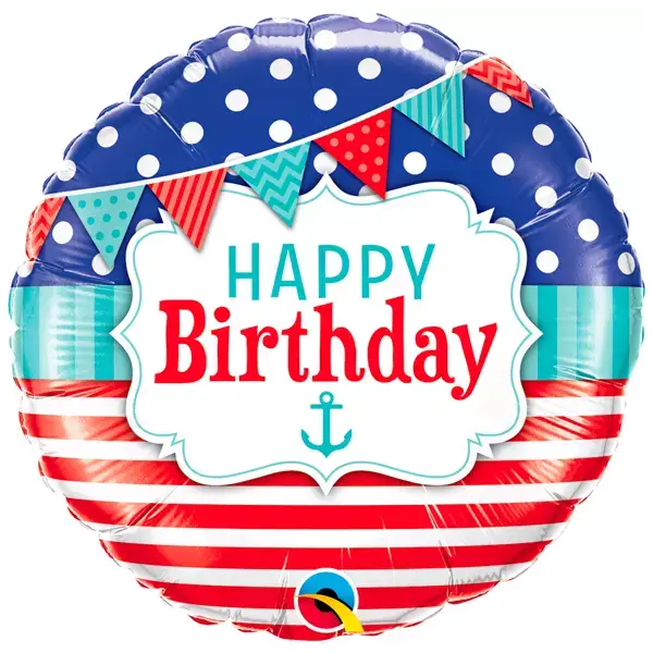 Nautical & Pennants Birthday