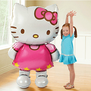 Hello Kitty Airwalker 50" Balloon