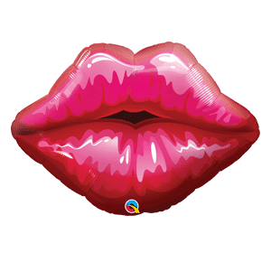Red Lips Balloon