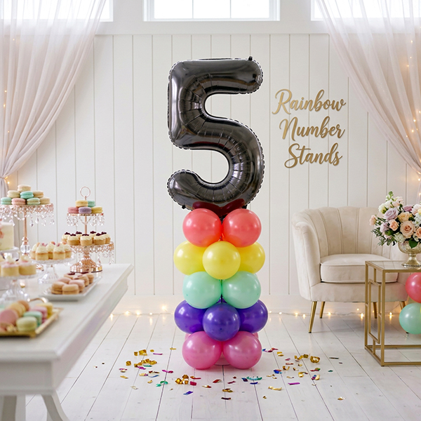 Rainbow Brights Number Stand
