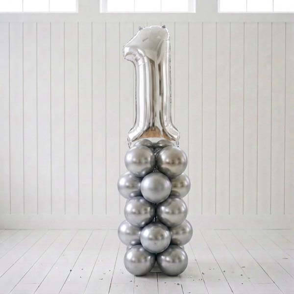Silver Number Stand No 1