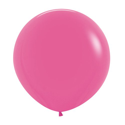 2ft Pink Berry Round Balloon