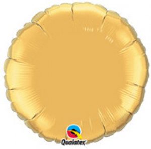 GOLD ROUND FOIL BALLOON