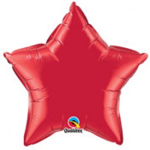 RED STAR FOIL BALLOON