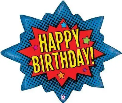 SUPERHERO BIRTHDAY BLAST