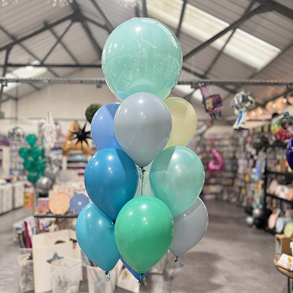Pastel Ocean Dreams Balloon Bouquet