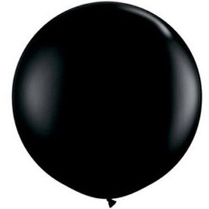 Giant 3ft Black Balloon