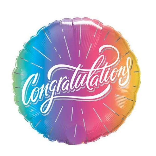 CONGRATULATIONS FOIL BALLOON