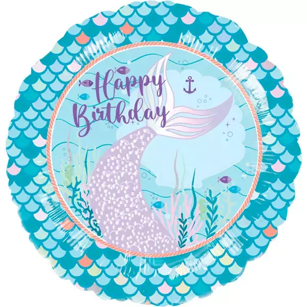 MERMAID TALES BIRTHDAY BALLOON