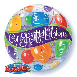 CONGRATULATIONS BUBBLE