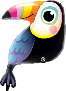 COLOURFUL TOUCAN BALLOON