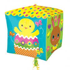 Cube Shaped Easter Balloon