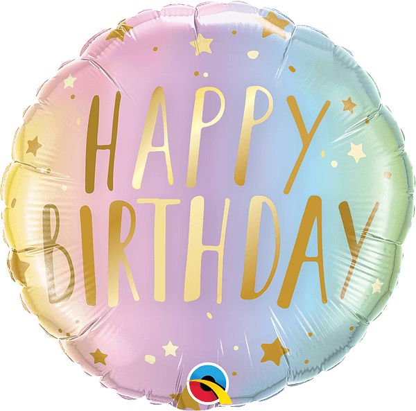 Birthday Foil Rounds