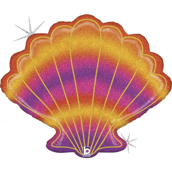 GLITTER SEASHELL BALLOON