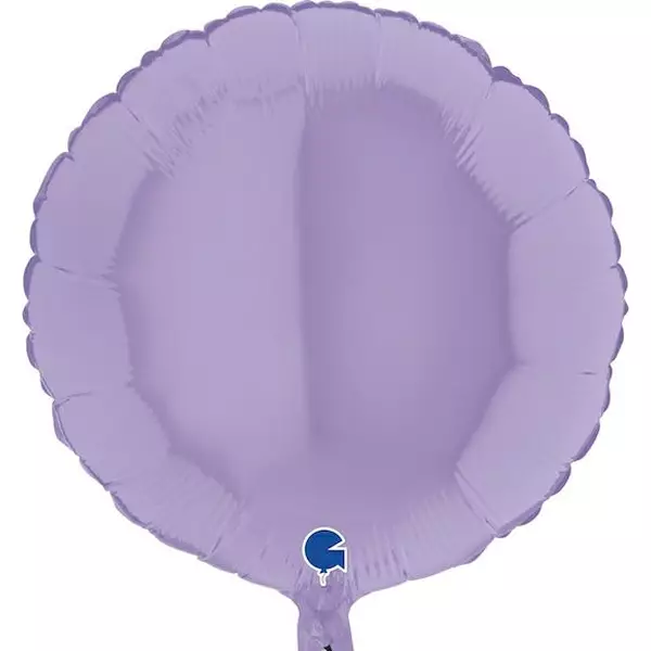 LILAC MATTE ROUND FOIL BALLOON