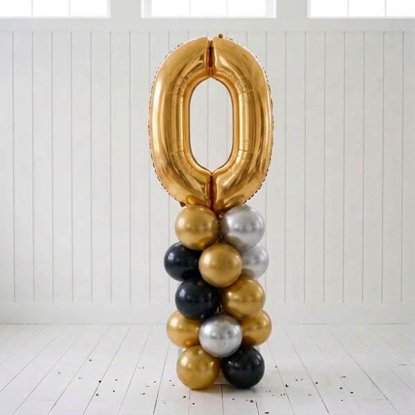Glitz & Glam Number Stand No 0