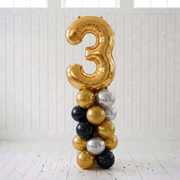 Glitz & Glam Number Stand No 3