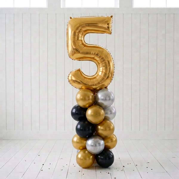 Glitz & Glam Number Stand No 5