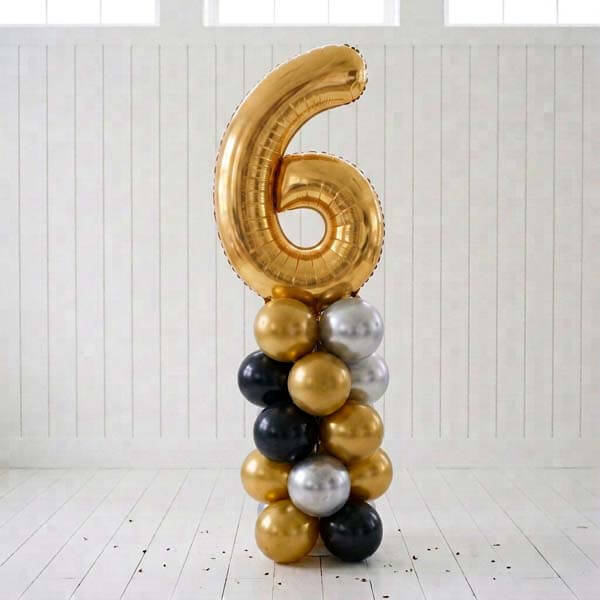 Glitz & Glam Number Stand No 6