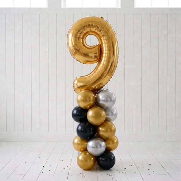 Glitz & Glam Number Stand No 9