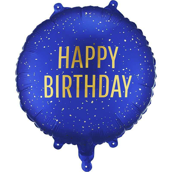 Happy Birthday Dark Blue
