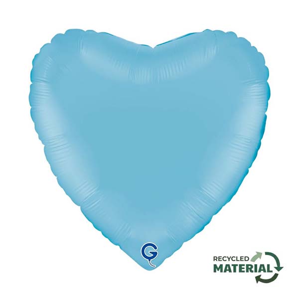 Matte Blue Heart