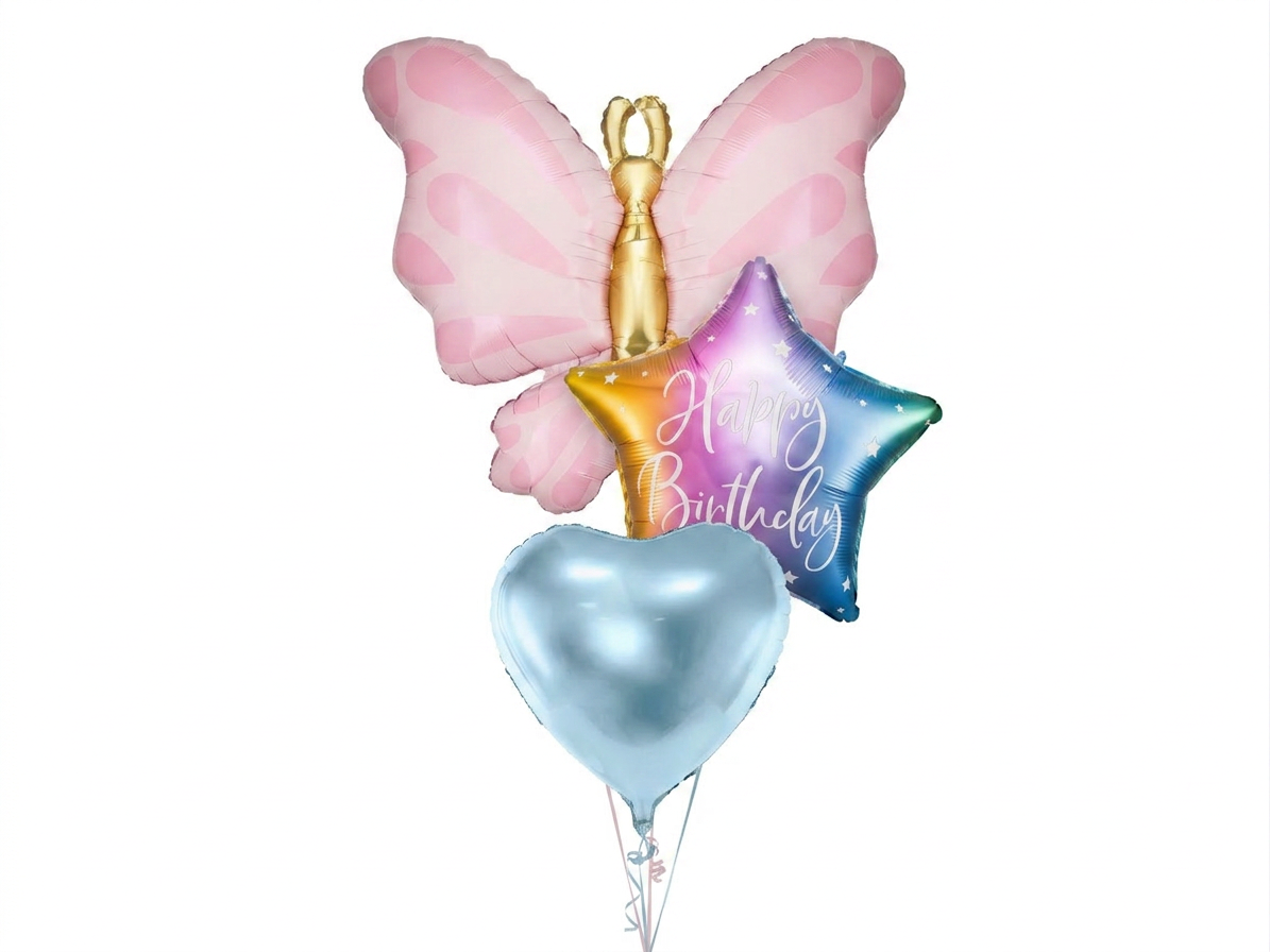 Pastel Pink Butterfly Bunch