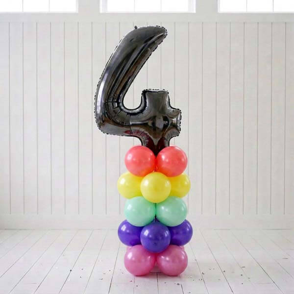 Rainbow Brights Number Stand 4