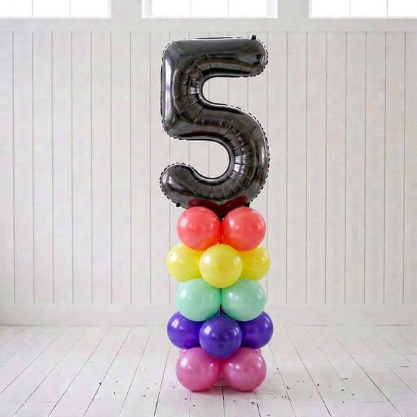 Rainbow Brights Number Stand 5