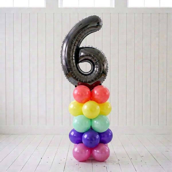 Rainbow Brights Number Stand 6