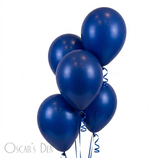 Royal Blue Balloon Bunch