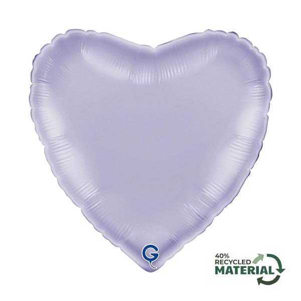 Satin Lilac Heart