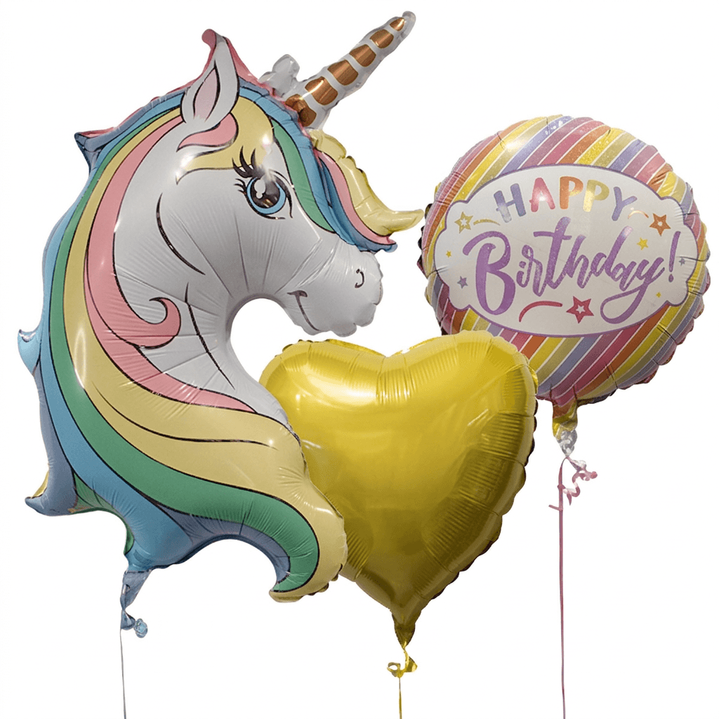 Pastel Unicorn Balloons